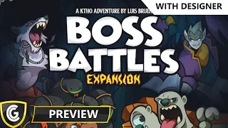 Keep The Heroes Out Boss Battles | Preview with Designer