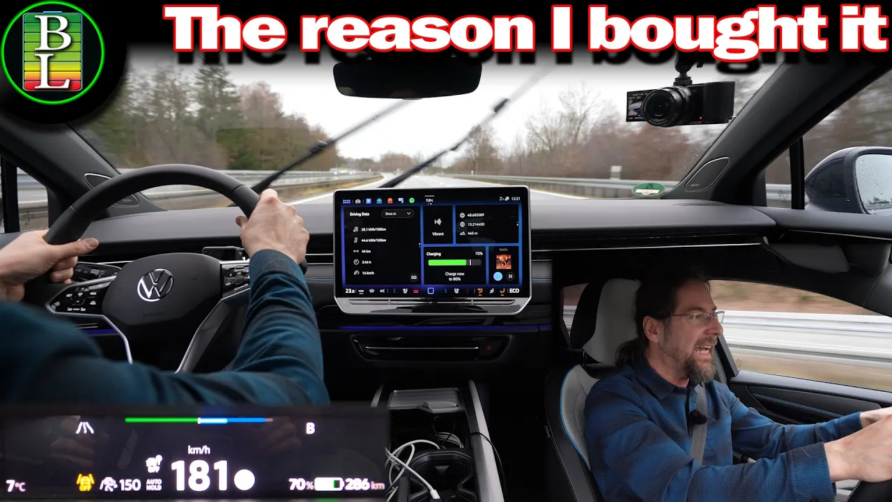 VW Id.7 - drive, assist systems, top speed