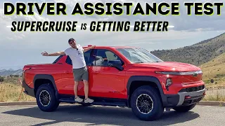 SuperCruise Is Much Improved For 2026! Silverado EV ADAS Challenge