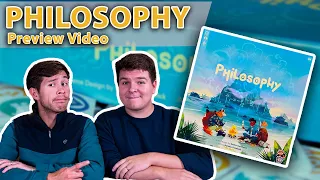Philosophy | Let's Have An Honest Conversation! | Abstract Strategy 2 Player Board Game Preview