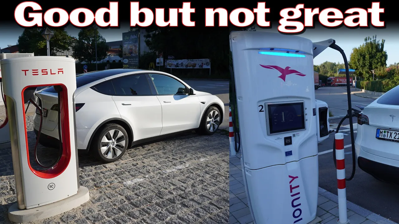 Tesla Model Y (MIC) - Charging at SC V3 and Ionity