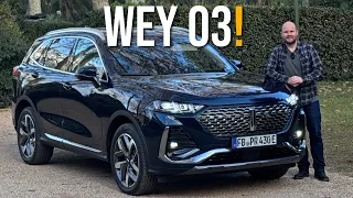 Great Wall Motors WEY 03 | An SUV with huge PHEV range!