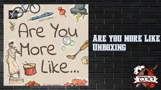 Are You More Like…? Board Game Unboxing | Fun Party Game of Personality & Laughter!