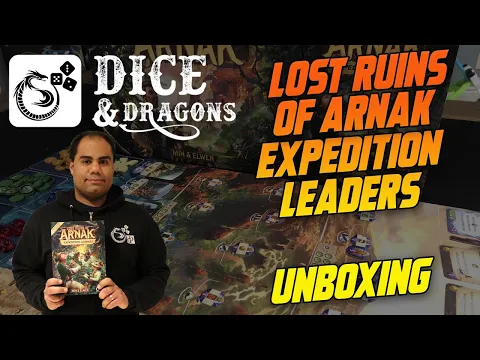Dice and Dragons - Lost Ruins of Arnak Expedition Leaders Unboxing