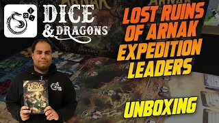 Dice and Dragons - Lost Ruins of Arnak Expedition Leaders Unboxing