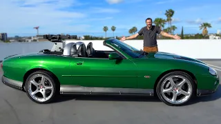 This Jaguar XKR Is a Crazy James Bond Movie Hero Car
