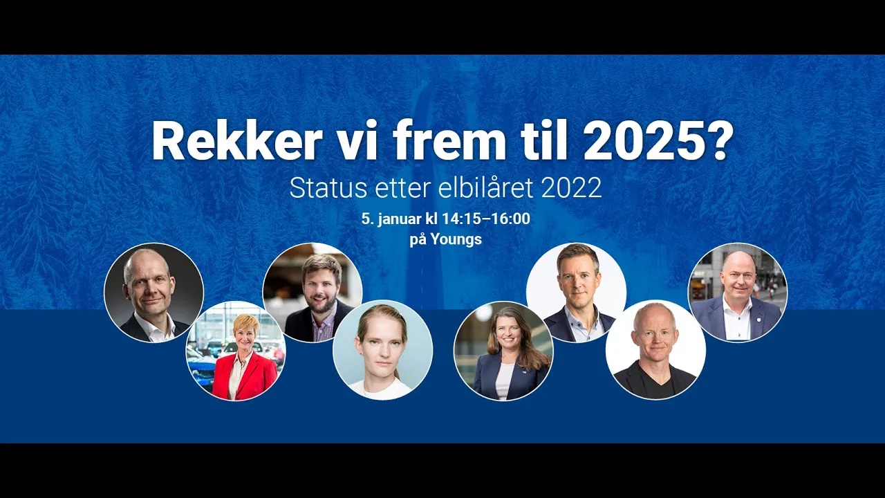 Rekker vi frem til 2025? Status etter elbilåret 2022