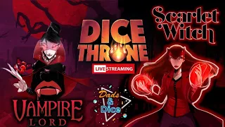 Vampire Lord vs. Scarlet Witch | Dice Throne | Live Stream Replay