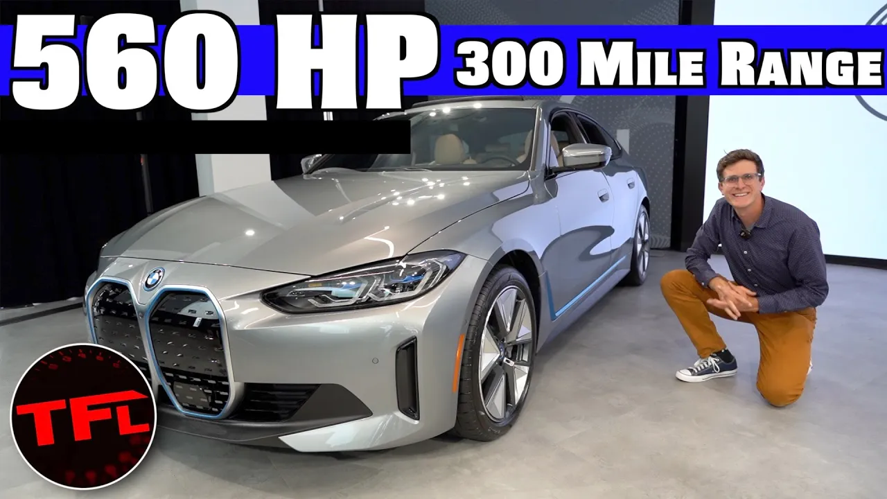 2022 BMW i4: Here Are The Top 5 Things You NEED To Know About The All Electric BMW Sports Sedan!