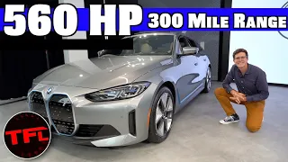 2022 BMW i4: Here Are The Top 5 Things You NEED To Know About The All Electric BMW Sports Sedan!
