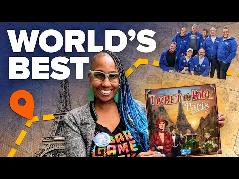 I Flew to Paris to Watch the World's Best Ticket to Ride Players Battle! 20th Anniversary Tournament