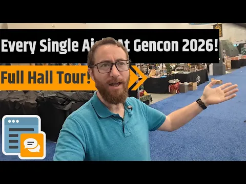 Every Single Aisle At Gencon 2026! - Browsing the Entire Gencon!!