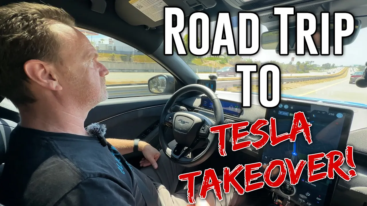 Tesla Takeover road trip... in our Mach-E!!!