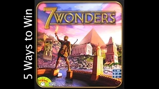 5 Ways to Win: 7 Wonders (RayReviewsGames)