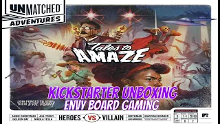 Unmatched: Tales to Amaze Kickstarter Unboxing