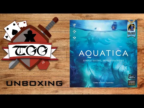Aquatica Board Game Unboxing