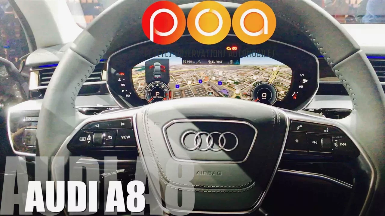 Nouvelle Audi A8 2018 : BIENVENUE A BORD !