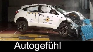 2016 Honda HR-V crash test Euro NCAP 5 stars - Autogefühl