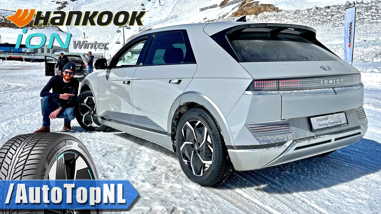 NEW! Hankook iON Winter EV Tire on Hyundai IONIQ5 in AUSTRIA! by AutoTopNL