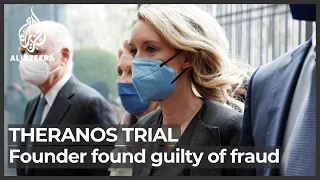 Theranos’s Holmes found guilty on four counts in fraud trial