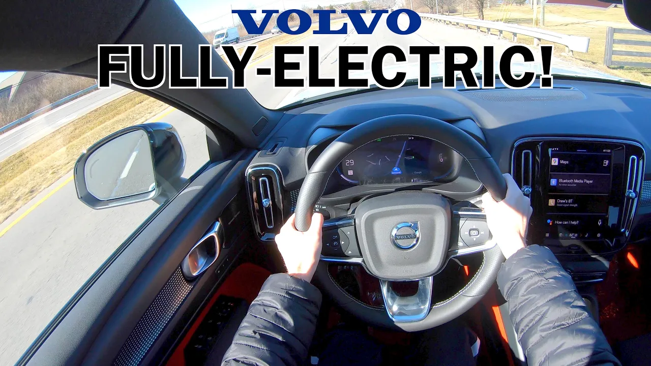 TORQUE MONSTER -- 2021 Volvo XC40 Recharge // POV Test Drive (3D Binaural Audio)