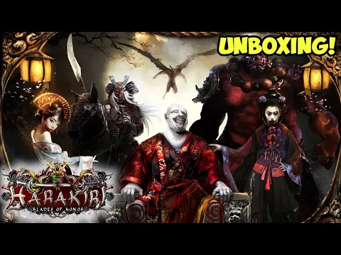 Harakiri final production unboxing!