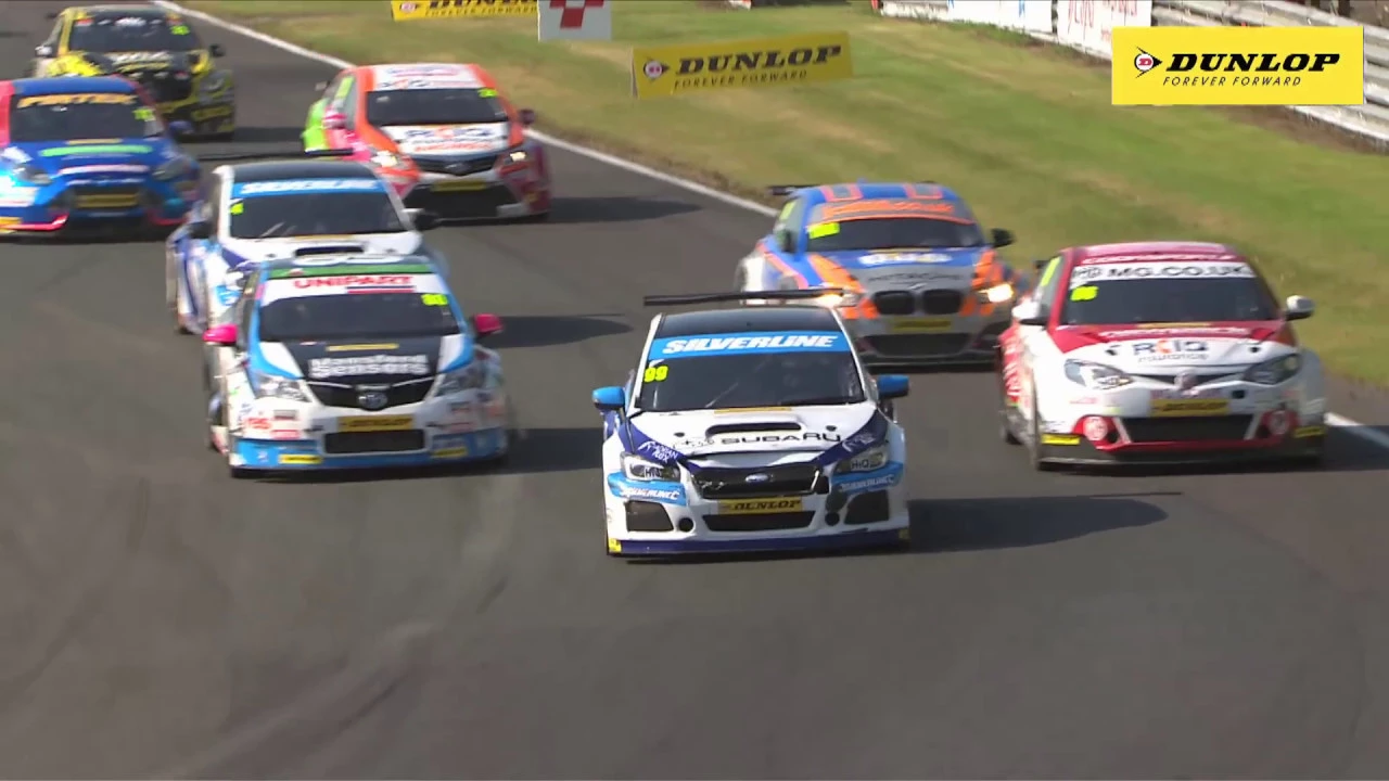 BTCC 2016 Rounds 10,11,12 | Highlights from Oulton Park | Dunlop