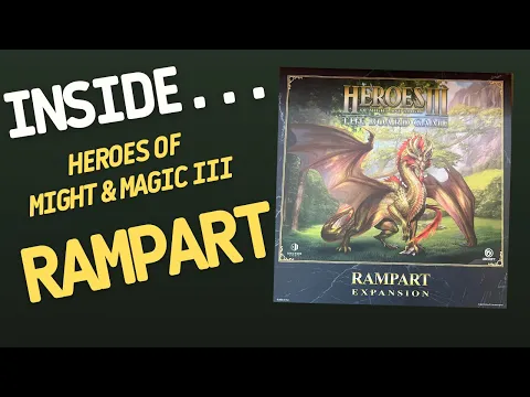 Inside…Heroes of Might and Magic III The Board Game - Rampart Expansion (4K 60fps)