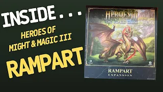 Inside…Heroes of Might and Magic III The Board Game - Rampart Expansion (4K 60fps)