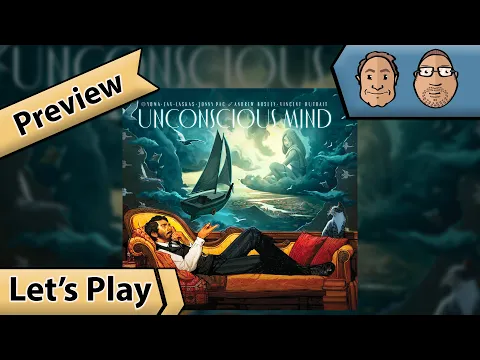 Unconscious Mind – Brettspiel – Preview – Let´s Play – mit Peat & Alex