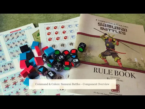 Command & Colors: Samurai Battles - Component Overview - Diagonal Move