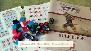Command & Colors: Samurai Battles - Component Overview - Diagonal Move
