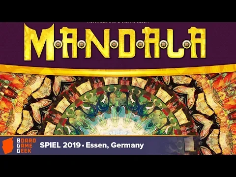 Mandala - game overview at SPIEL 2019