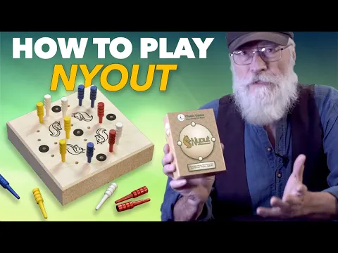 How To Play Nyout, a 2 to 4 player horse race game from Korea.