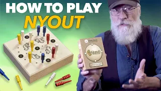 How To Play Nyout, a 2 to 4 player horse race game from Korea.
