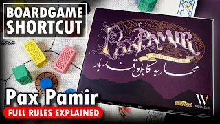 How to Play Pax Pamir: Full Rules Explained Fast | Board Game Shortcut