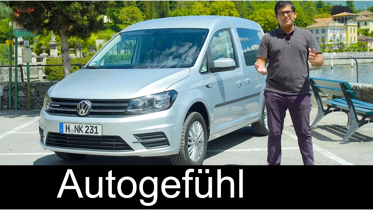 Volkswagen Caddy TGI FULL REVIEW new VW CNG Erdgas Facelift neu - Autogefühl