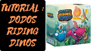 Dodos Ridding Dinos : Como se juega [ES] (Reglas - tutorial - explicación)