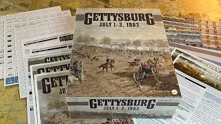 Gettysburg 1863 (Worthington) - Unboxing & Overview