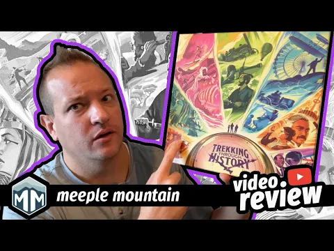 Hop In This Time Machine For A 3 Day Tour - Trekking Through History - Boardgame Brody
