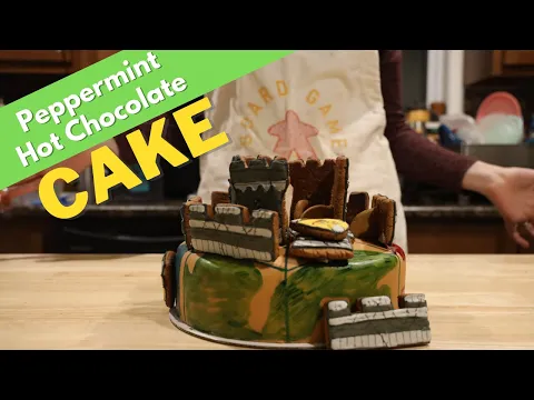 Castle Panic Cake! | Board Game Bakes