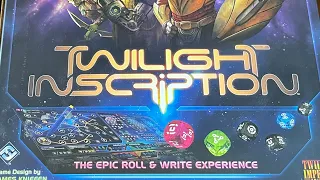 Twilight Inscription (FFG) - Unboxing and Overview