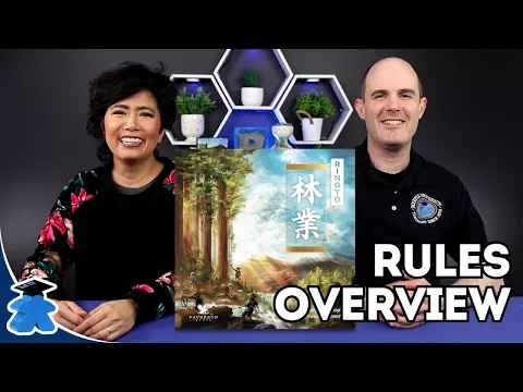 Ringyo - Rules Overview. Gorgeous Forest, Manage Growth and Risk. Board Game Preview and Tutorial.