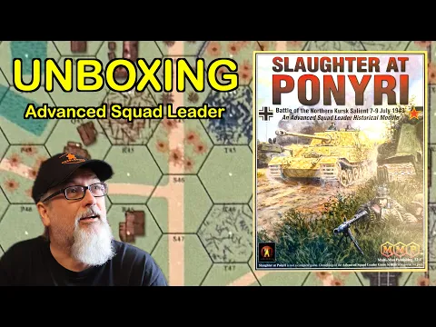 Unboxing ASL Historical Module 13 Slaughter at Ponyri Multiman Publishing MMP Advanced Squad Leader