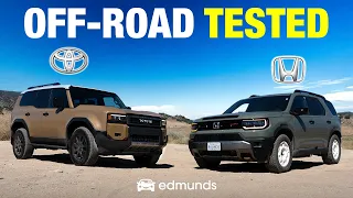 Honda vs. Toyota Off-Road: Honda Passport TrailSport vs. Toyota Land Cruiser