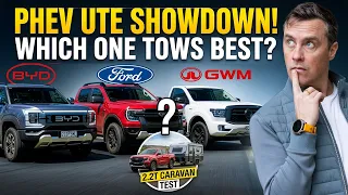 Best PHEV Ute 2026 | Towing 2.2 Tonne Caravan 400km Real Test