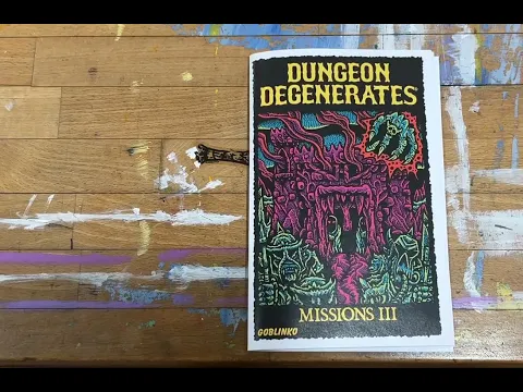 DUNGEON DEGENERATES: HAND OF DOOM: MISSIONS III FLIP-THROUGH