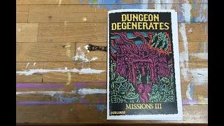 DUNGEON DEGENERATES: HAND OF DOOM: MISSIONS III FLIP-THROUGH