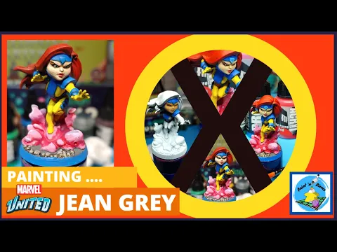 Painting Marvel United: X-Men - Jean Grey