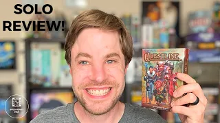 Questline Board Game Solo Review!